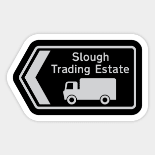 Slough Trading Estate Sign Sticker